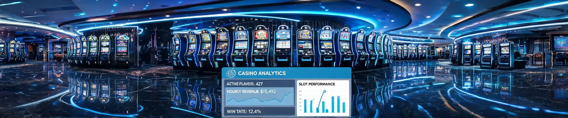Gaming floor article header